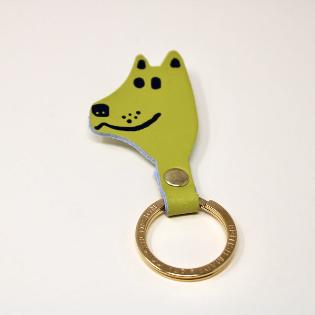 Dog Head Key Fob